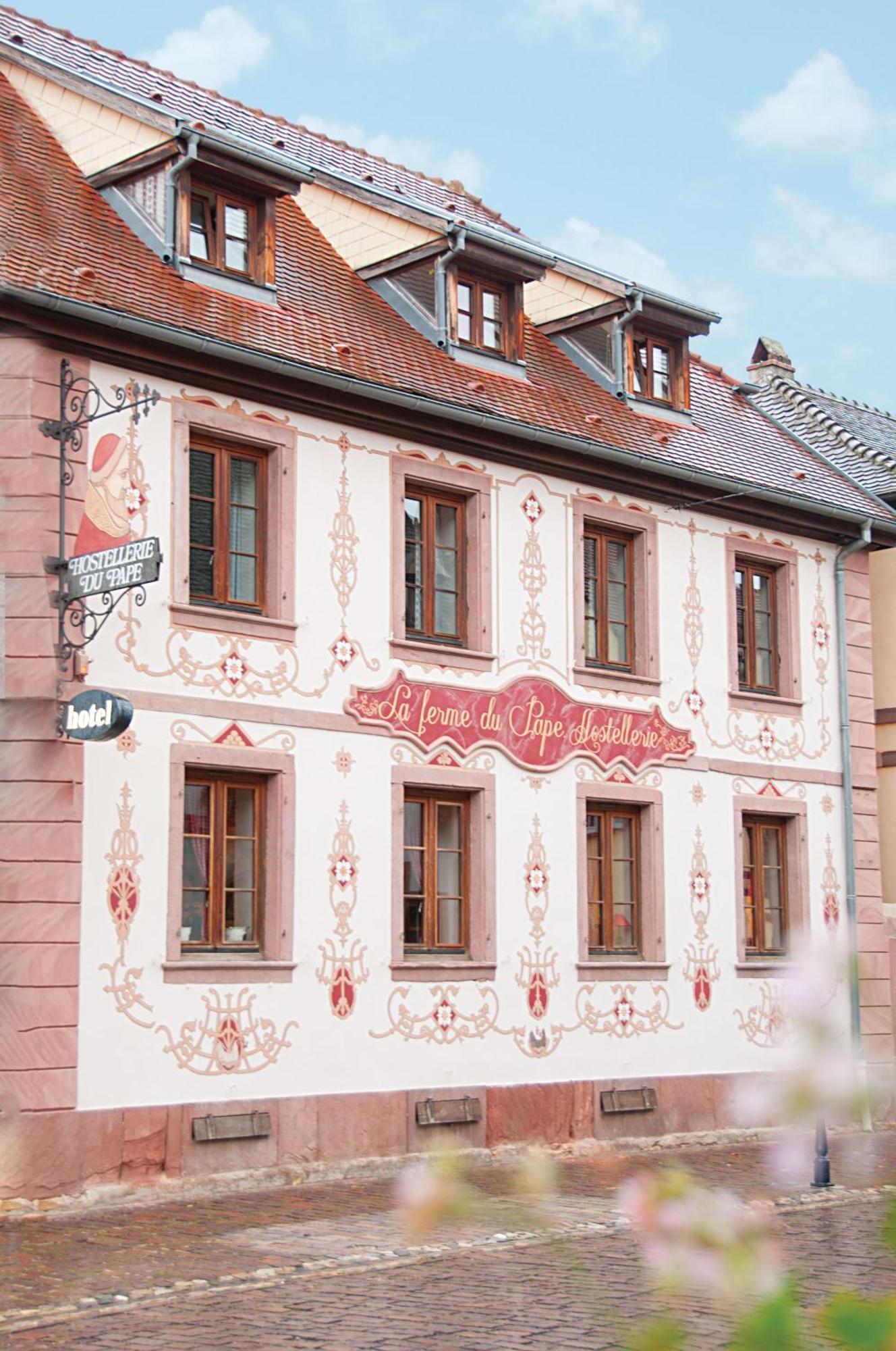 The Originals Boutique, Hotel La Ferme Du Pape, Eguisheim Zewnętrze zdjęcie